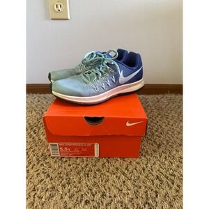 Nike Women's Zoom Pegasus 33 Bluecap Blue Royal Athletic Shoes Size 5.5‎